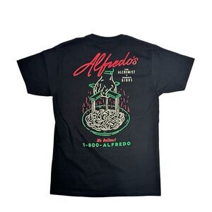 Freddie Gibbs x The Alchemist Alfredo Alfredos Restaurant Tee Size M ALC Hip-Hop